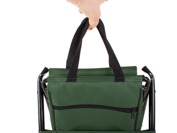 Turistinės žvejybos kėdės sulankstomas krepšys