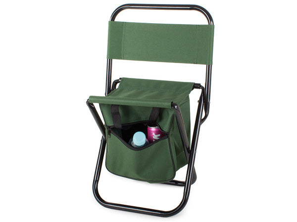 Turistinės žvejybos kėdės sulankstomas krepšys