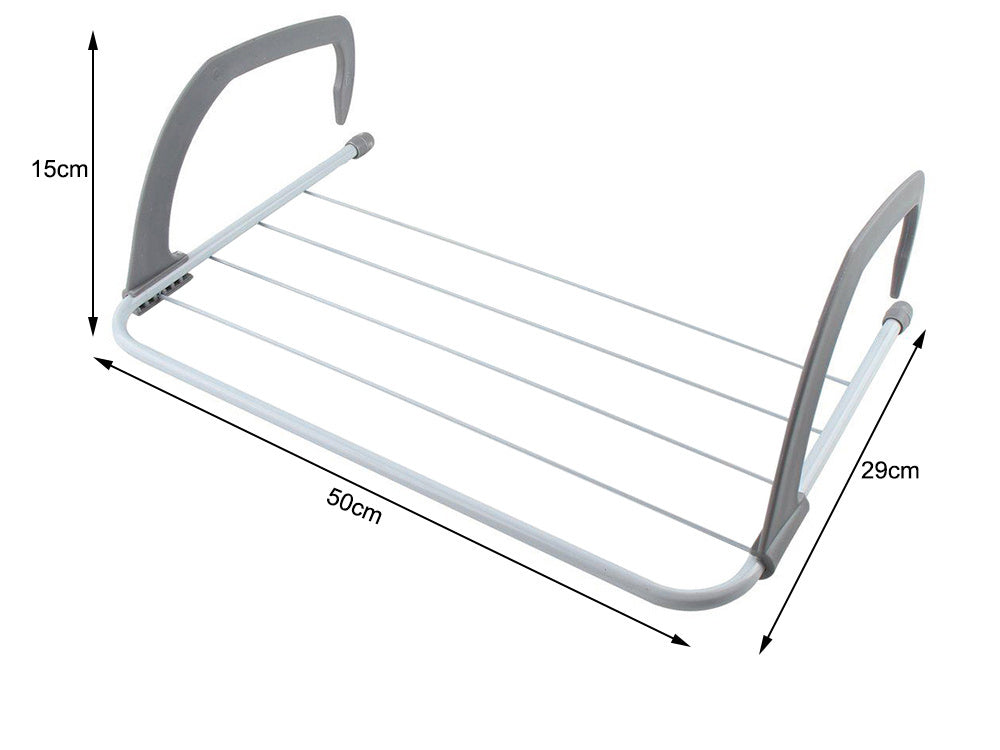 Balkono radiatoriaus džiovykla skalbiniams džiovinti