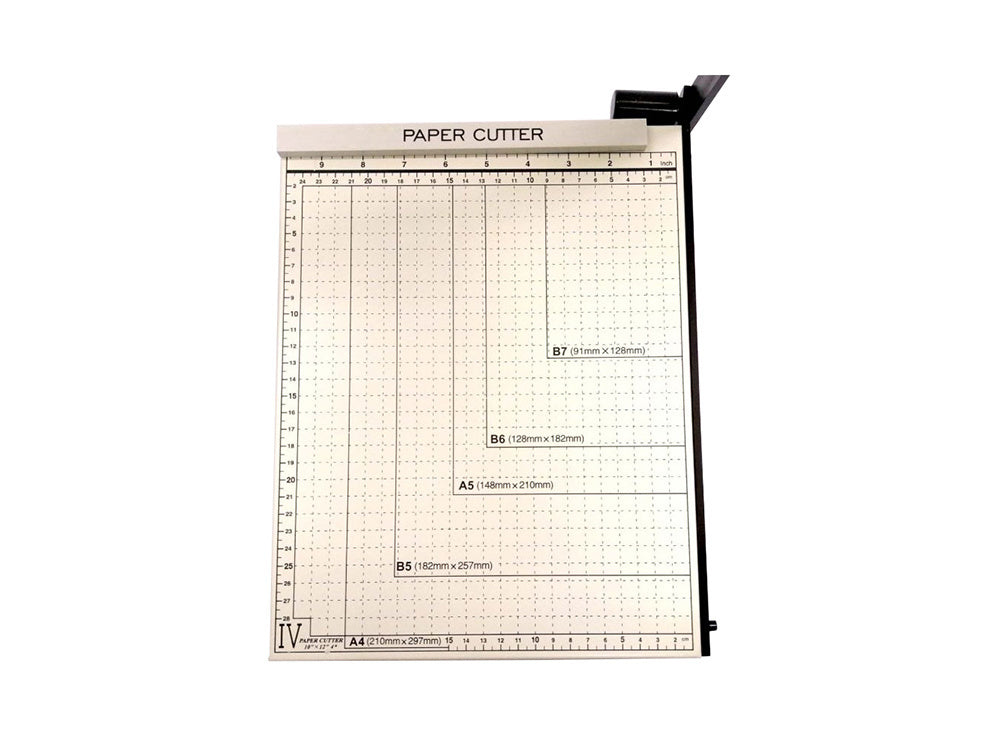 Popieriaus pjaustymo giljotina, metalinė priemonė b7-a4