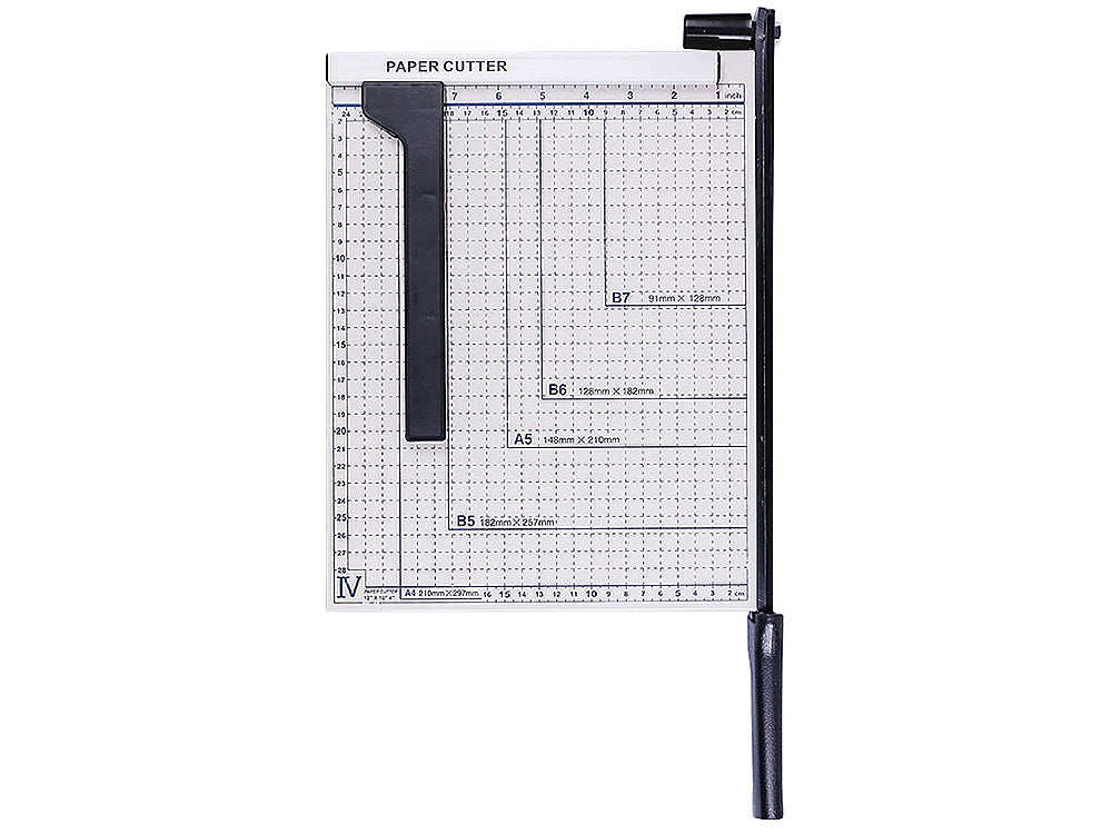Popieriaus pjaustymo giljotina, metalinė priemonė b7-a4