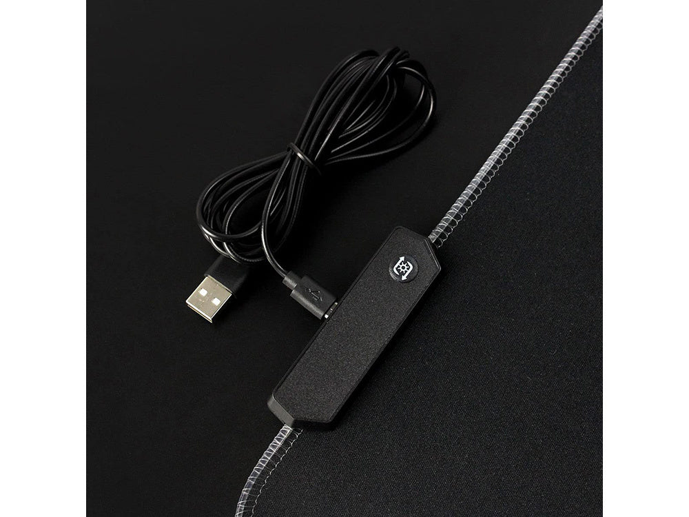 Apšviesta žaidimų pelės padas led xxl