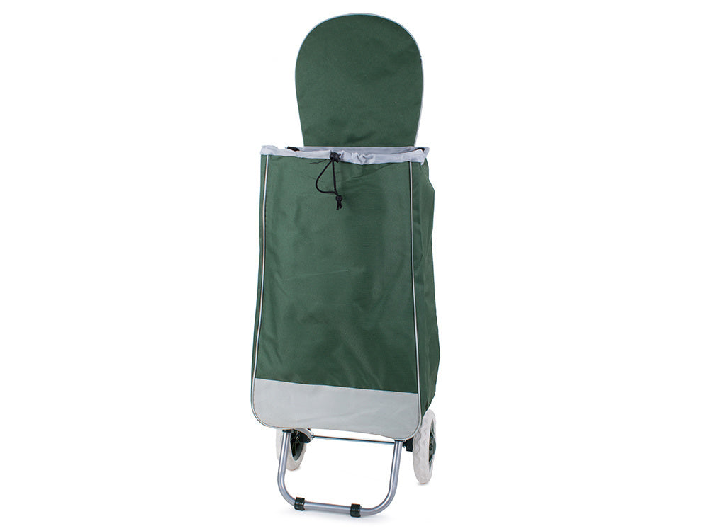 Pirkinių vežimėlis ant ratų pirkinių krepšys kietas