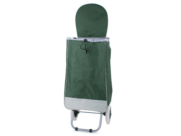 Pirkinių vežimėlis ant ratų pirkinių krepšys kietas