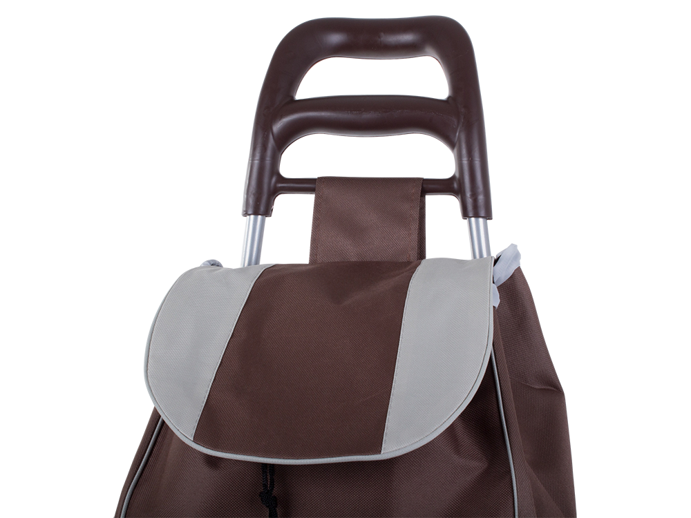 Pirkinių vežimėlis ant ratų pirkinių krepšys kietas