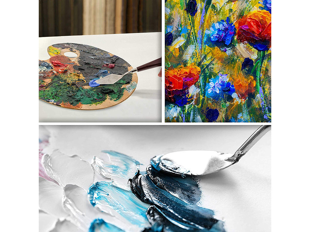 Dažymo mentelių rinkinys 5 vnt.