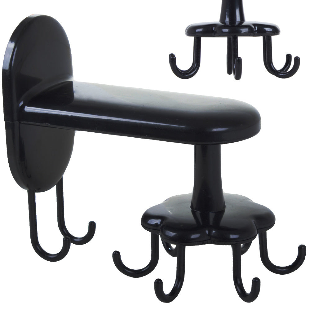 Virtuvės pakaba rotacinis indų laikiklis kablys