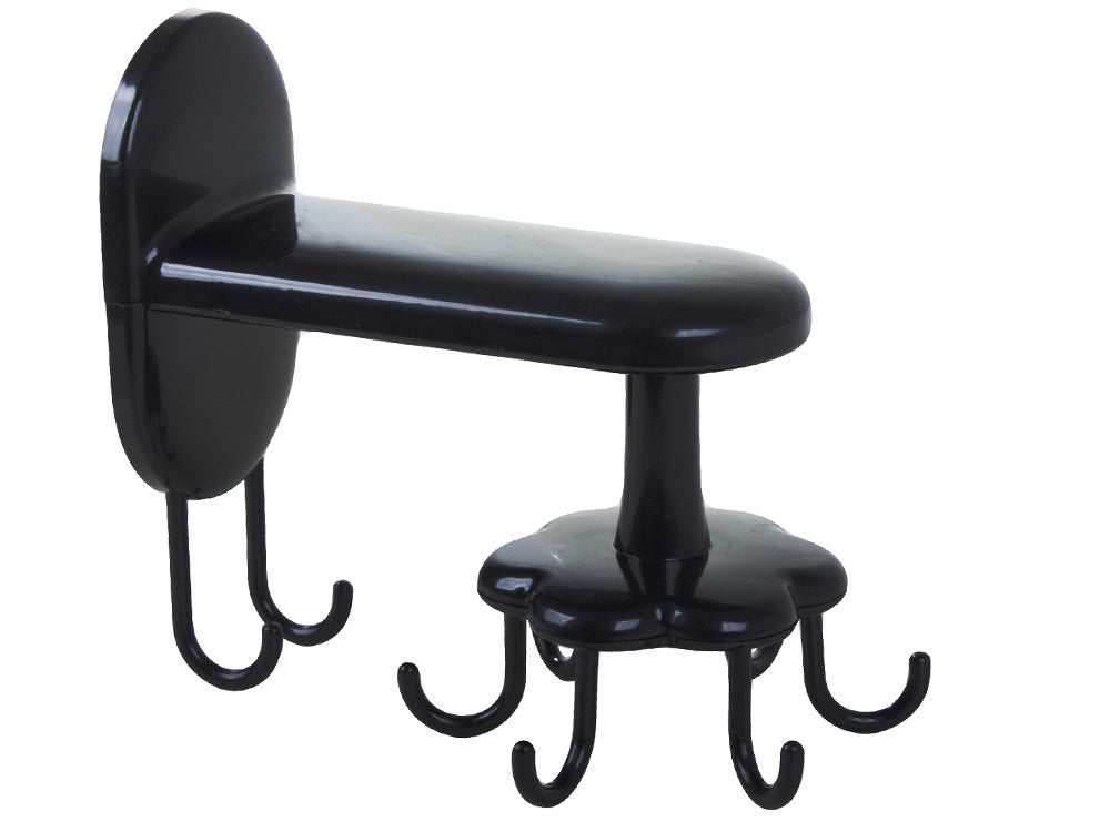 Virtuvės pakaba rotacinis indų laikiklis kablys