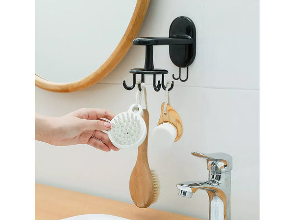 Virtuvės pakaba rotacinis indų laikiklis kablys