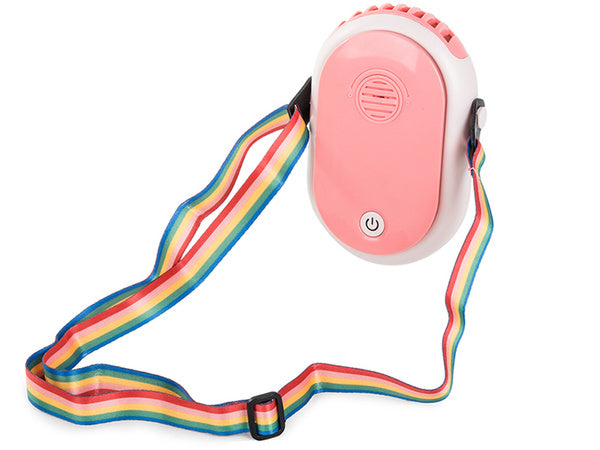 Kaklo ventiliatorius kabantis aromaterapinis ventiliatorius