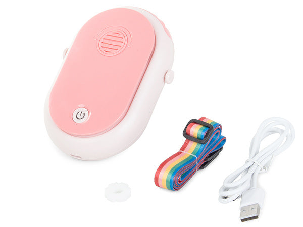 Kaklo ventiliatorius kabantis aromaterapinis ventiliatorius