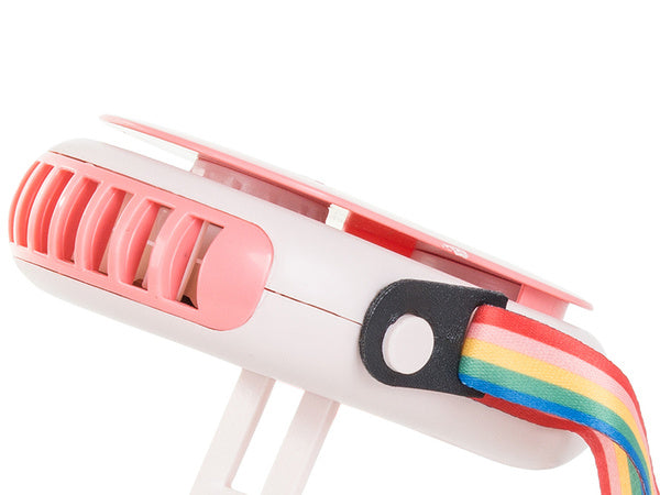 Kaklo ventiliatorius kabantis aromaterapinis ventiliatorius