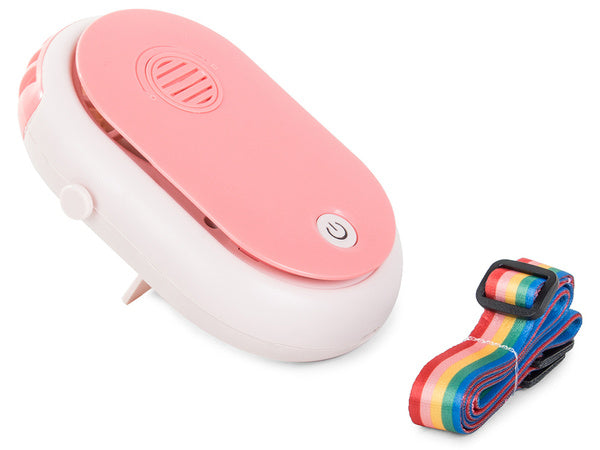 Kaklo ventiliatorius kabantis aromaterapinis ventiliatorius