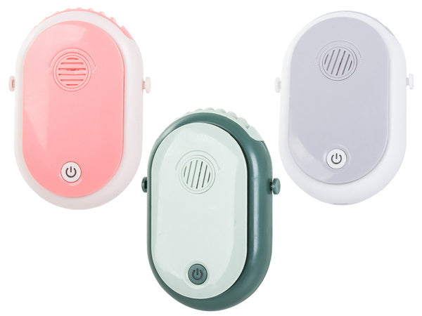 Kaklo ventiliatorius kabantis aromaterapinis ventiliatorius