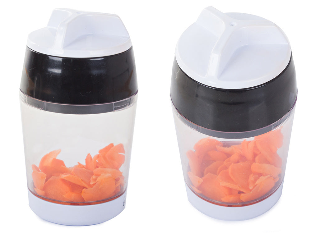 Spiralinis galąstuvas daržovių smulkintuvo konteineris