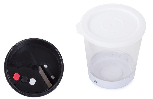 Spiralinis galąstuvas daržovių smulkintuvo konteineris