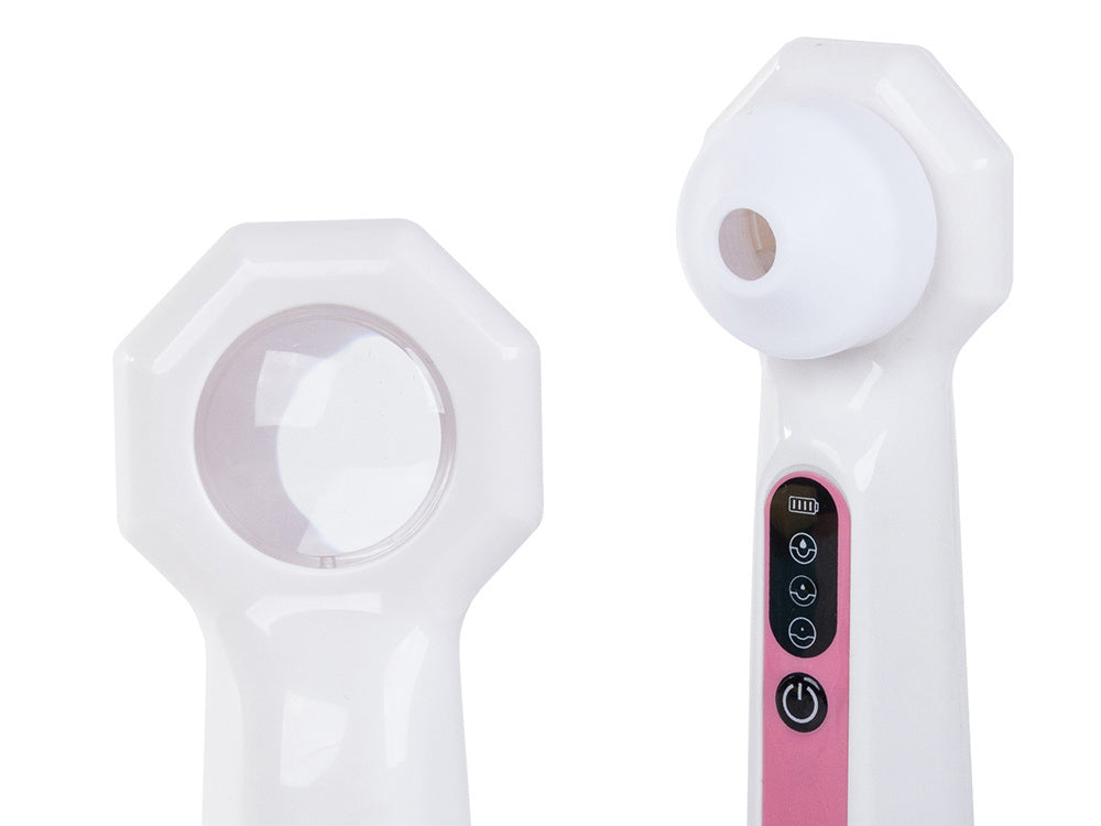 Juodagalvių ir spuogų siurblys paskatino didintuvą