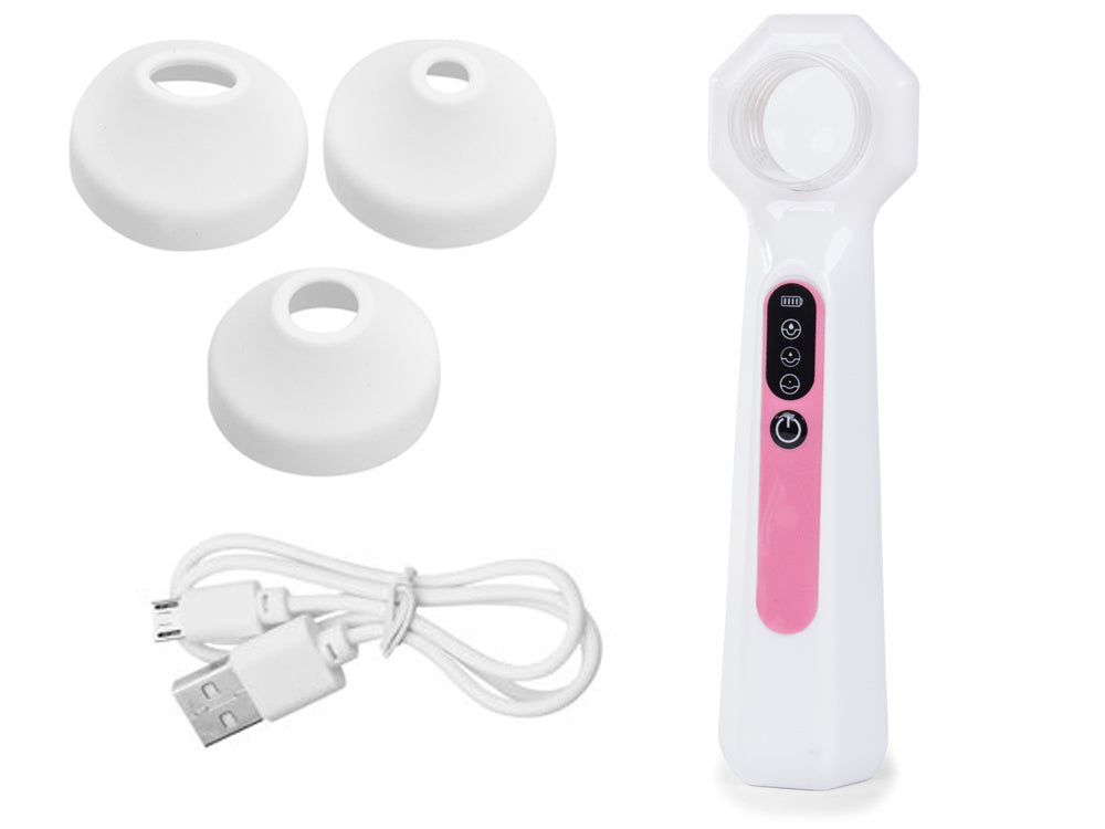 Juodagalvių ir spuogų siurblys paskatino didintuvą