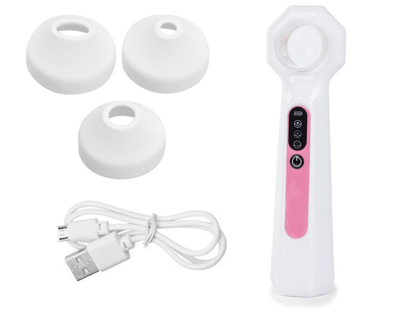 Juodagalvių ir spuogų siurblys paskatino didintuvą