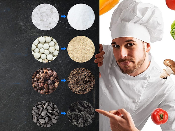 Elektrinis gravitacinis pipirų malūnėlis druskai