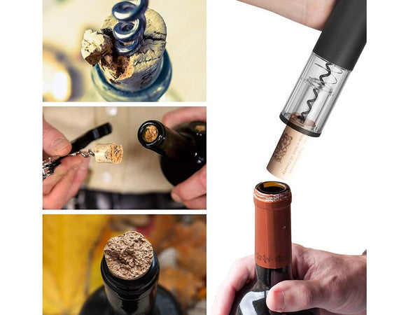 Elektrinis kamščiatraukis vyno atidarytuvo pjaustytuvas