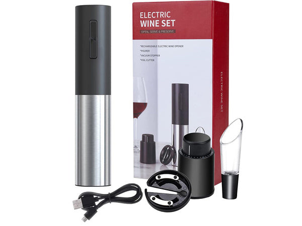 Elektrinis vyno atidarytuvų rinkinys aku
