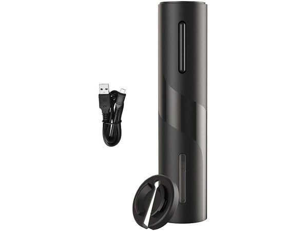 Elektrinis kamščiatraukis vyno atidarytuvas led baterija