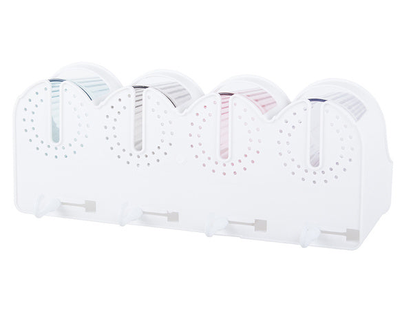 Dantų šepetėlių organizatoriaus puodeliai dantų pastos dozatorius