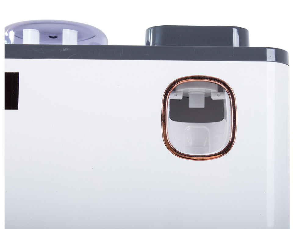 Dantų šepetėlių organizatoriaus puodeliai dantų pastos dozatorius uv