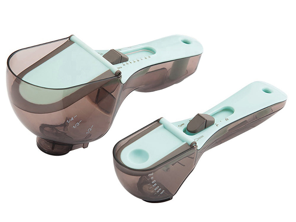 Reguliuojamas virtuvinis matavimo šaukštas 2 vnt.