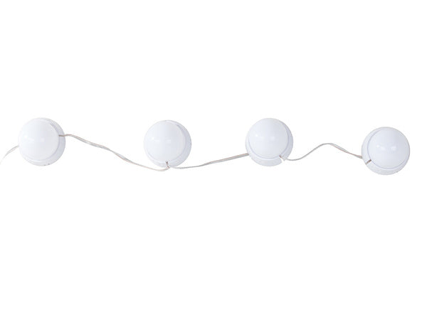 Vadovaujama tualetinis stalas veidrodis žibintai makiažo rinkinys 10vnt