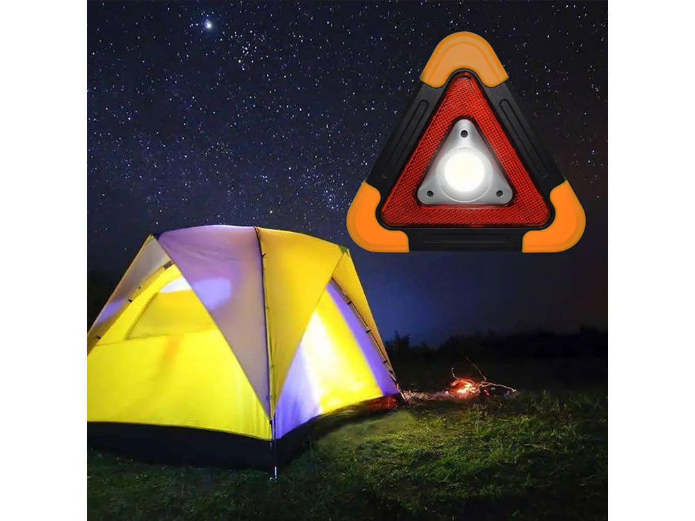 Įspėjamasis trikampis vadovaujama toršeras maitinimo bankas