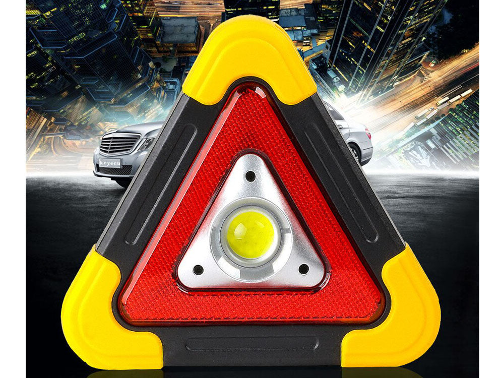 Įspėjamasis trikampis vadovaujama toršeras maitinimo bankas