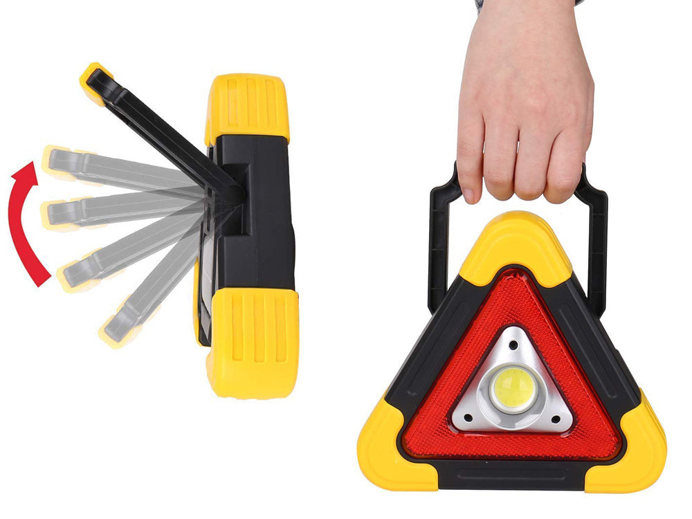 Įspėjamasis trikampis vadovaujama toršeras maitinimo bankas