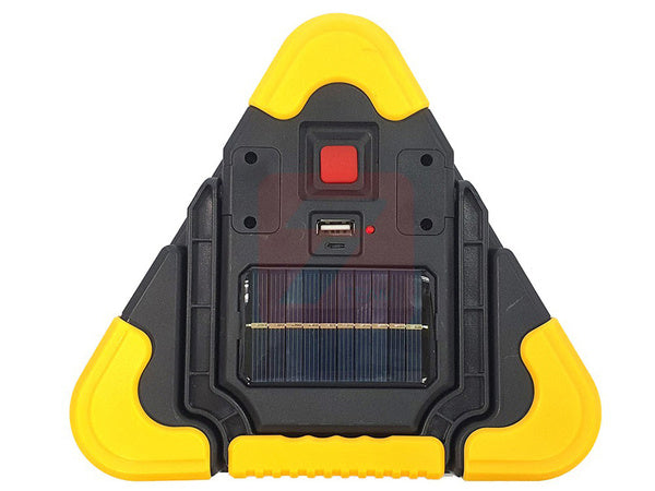 Įspėjamasis trikampis vadovaujama toršeras maitinimo bankas