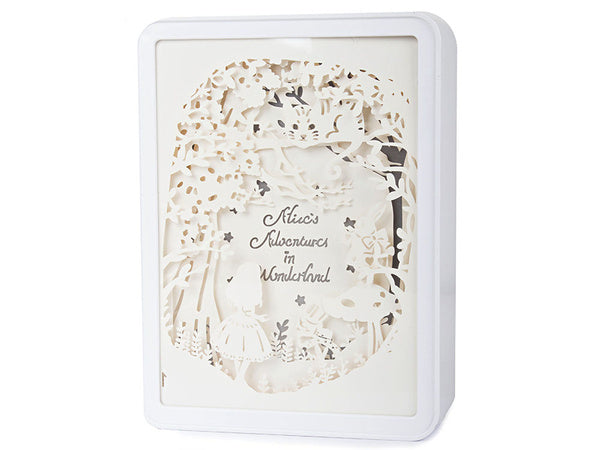 Popieriaus iškarpos naktinė šviesa 3d usb