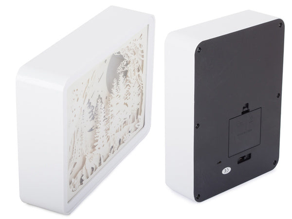 Popieriaus iškarpos naktinė šviesa 3d usb