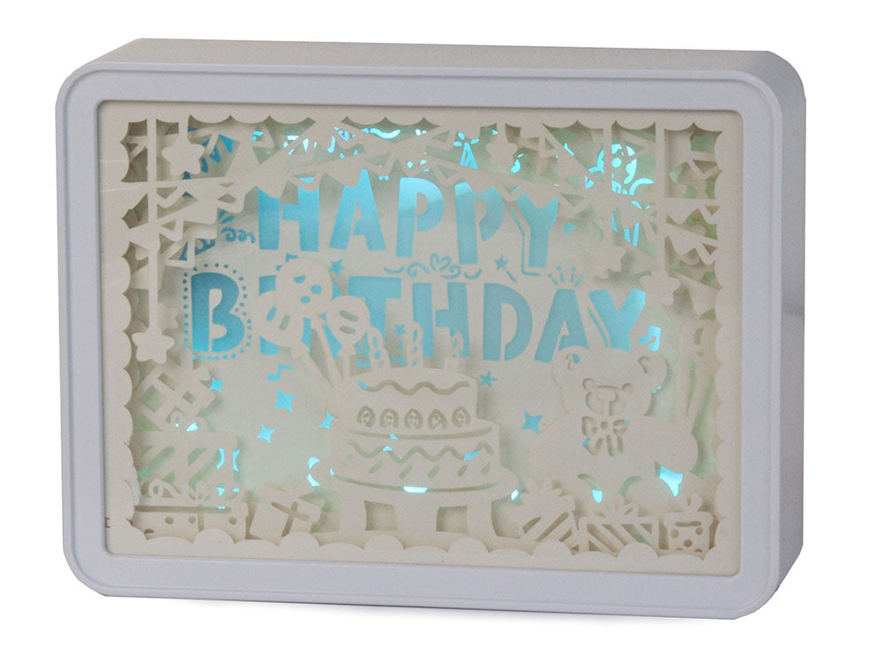 Naktinis stalinis šviestuvas 3d spalvos rgb led nuotolinio valdymo pultas