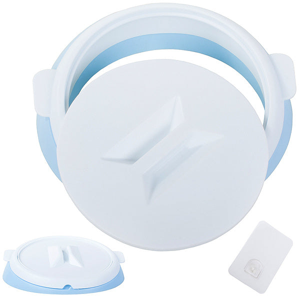 Maišelio laikiklis šiukšlių dėžės pakabinamas spaustukas