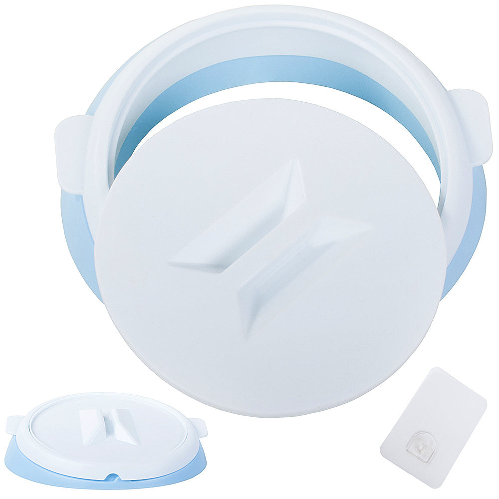 Maišelio laikiklis šiukšlių dėžės pakabinamas spaustukas