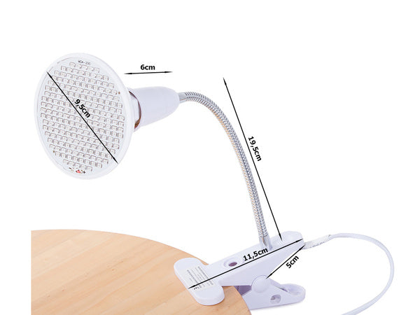 Skydelis 200 vadovaujama lempa augantiems augalams 20w augimo