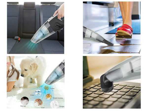 Belaidis rankinis automobilinis dulkių siurblys 120w