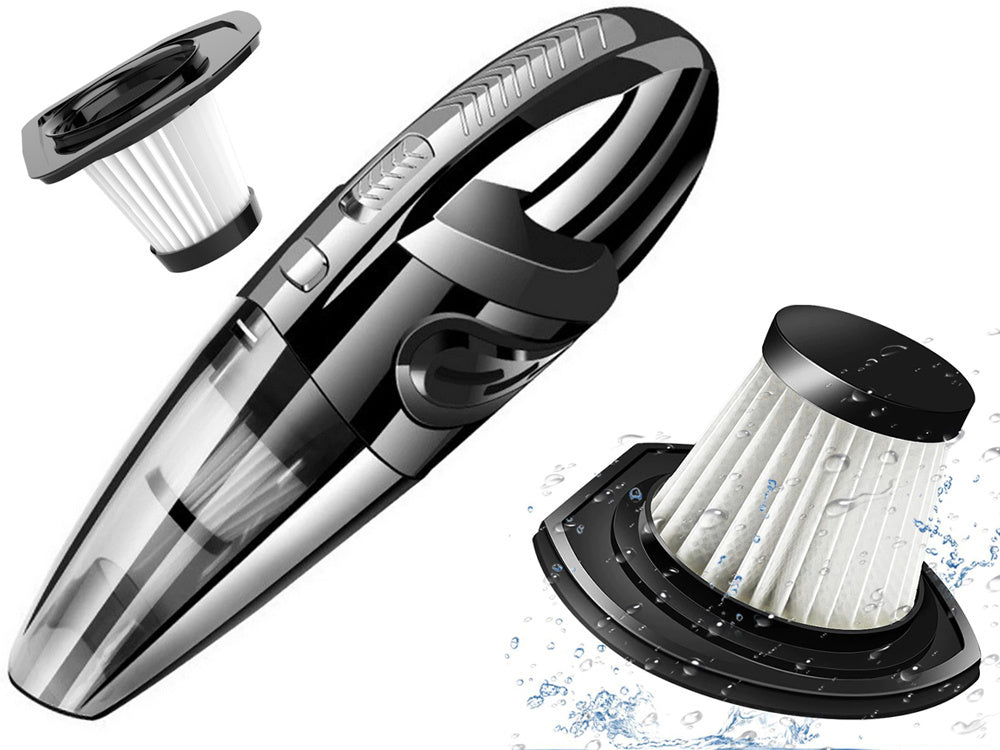 Belaidis rankinis automobilinis dulkių siurblys 120w