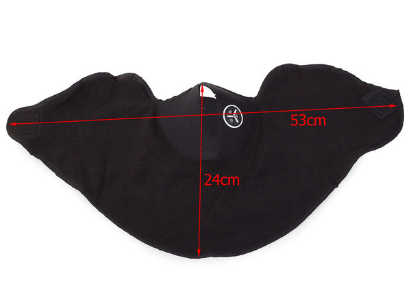 Šiluminė aktyvi kaukė dviračio motociklo veidui