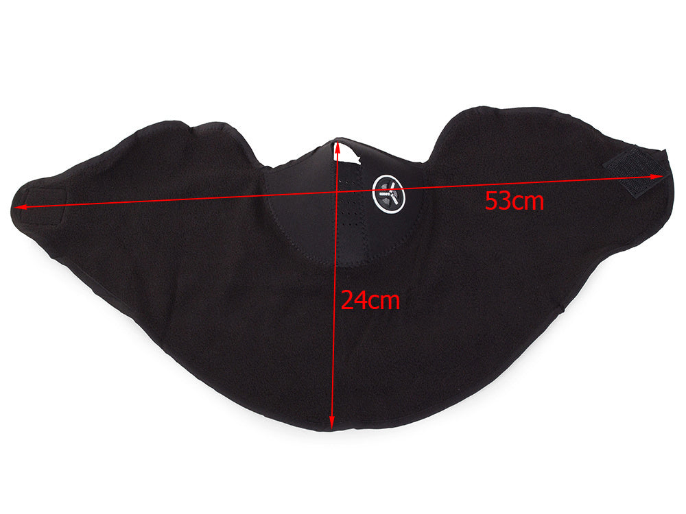 Šiluminė aktyvi kaukė dviračio motociklo veidui