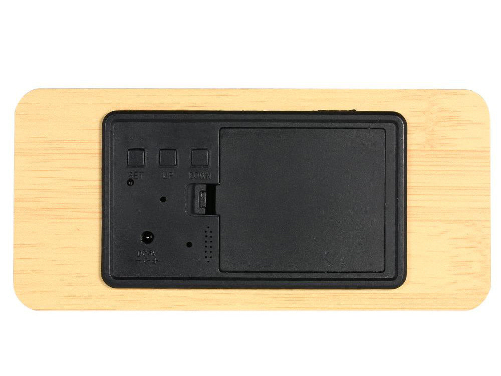 Elektroninis žadintuvas termometras higrometras usb