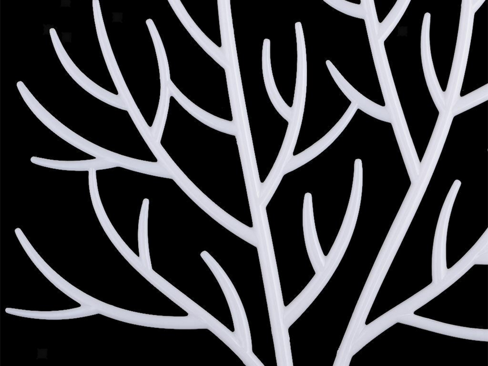 Papuošalų organizatoriaus stovas elnio rago medis