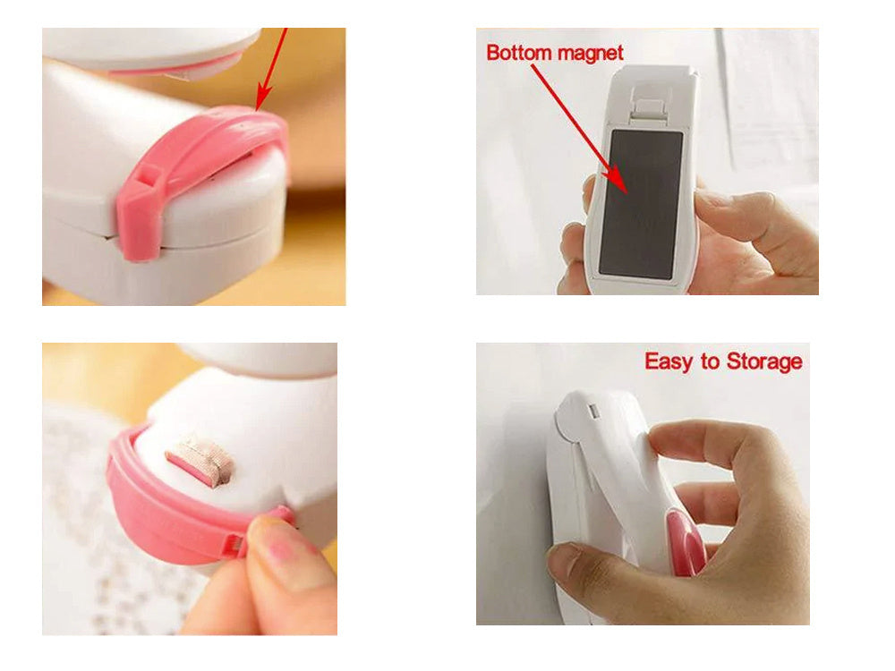 Belaidis rankinis folijos sandariklis mini