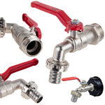 Maišytuvo čiaupas 1000l talpos rezervuarui su žarna 1/2