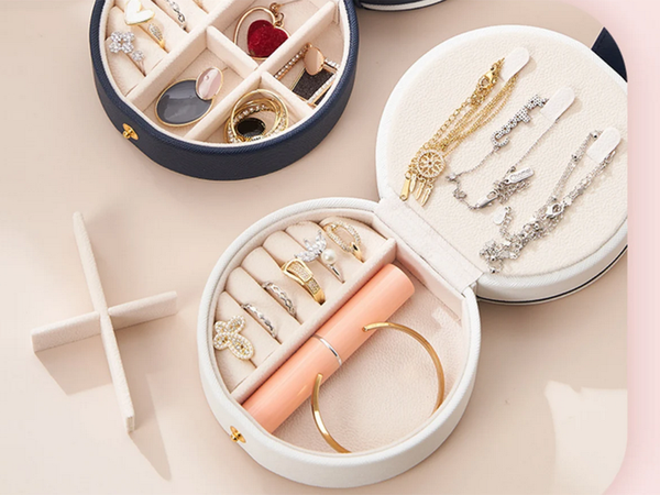 Skrynios papuošalų organizatorius dėklas bagažinė